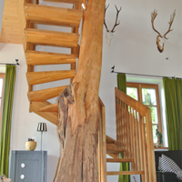 Holztreppe